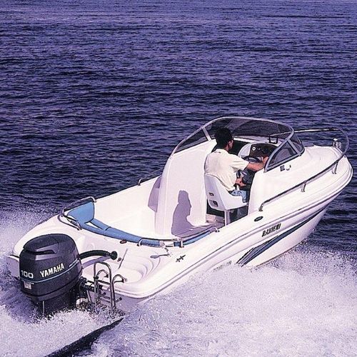 Моторная лодка с каютой c подвесным мотором - R540 - Biskinis Bros S.A. - открытая / макс. 7 человек / с кабиной