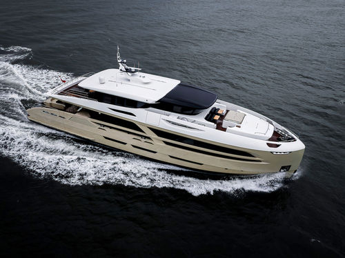 Круизная супер-яхта - 34M - Van der Valk Shipyard - траулер / с рулевой рубкой / 5 кают