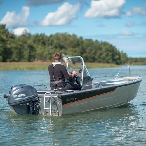 Открытый катер c подвесным мотором - S / S1 / SCC - FISKARS Inha Works., Buster Boats - с центральной консолью / с боковой консолью / для спортивной рыбалки
