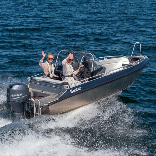 Открытый катер c подвесным мотором - L1/L2 - FISKARS Inha Works., Buster Boats - с центральной консолью / с боковой консолью / спортивный