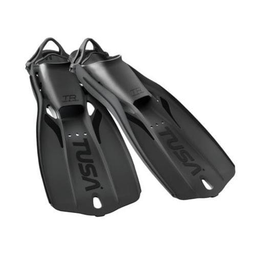 Ласты для дайвинга - Travel Right Fins - Tabata Deutschland - из каучука / черный