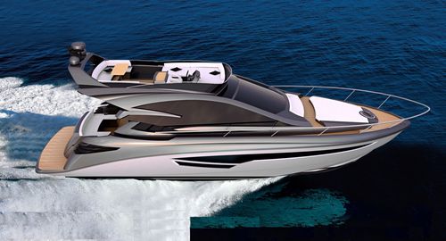 Круизная моторная яхта - 50 FLY - Cobrey Yachts - с флайбриджем / POD IPS / 2 каюты
