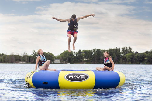 Оборудование для игр на воде батут - Aqua Jump Eclipse 120 - RAVE Sports - для базы отдыха / надувное