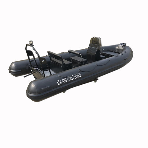 Надувная лодка c подвесным мотором - HYP620 - Qingdao Lian Ya Boat Co.,Ltd. - горючее / с центральной консолью / спортивная