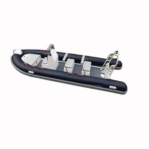 Надувная лодка c подвесным мотором - HYP580 - Qingdao Lian Ya Boat Co.,Ltd. - горючее / RIB / с центральной консолью