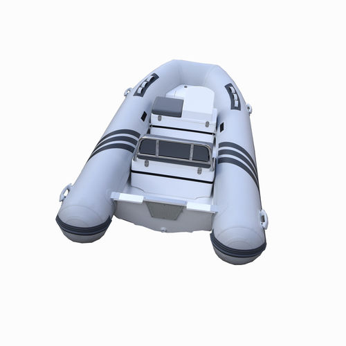 Надувная лодка c подвесным мотором - HYP240-LY430 - Qingdao Lian Ya Boat Co.,Ltd. - горючее / полужесткая / открытая