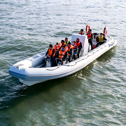 Профессиональный катер катер береговой охраны - LY90-100 - Qingdao Lian Ya Boat Co.,Ltd. - c подвесным мотором / RIB