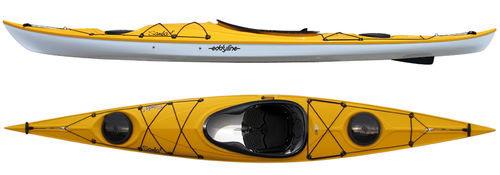 Прогулочный каяк - Samba - Eddyline Kayaks - морской / для взрослых / одноместный