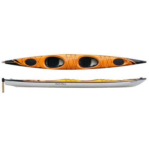 Прогулочный каяк - ATLANTIC 2 - North Shore Sea Kayaks - морской / для взрослых / двухместный