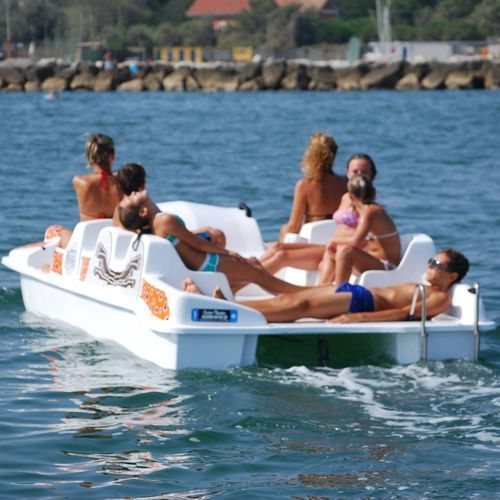 Прогулочный катамаран 6 мест - Capri Motorò - CNA Centro Nautico Adriatico - из пластика