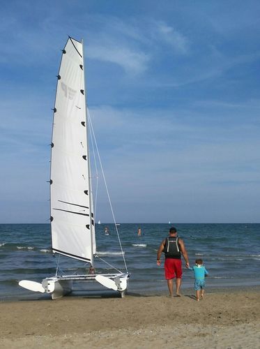 Спортивный катамаран для досуга - Phantom Club - CNA Centro Nautico Adriatico - для обучения / двухместный / с одной трапецией