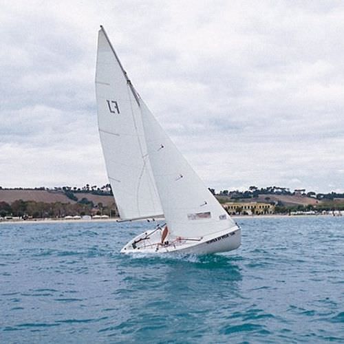 Двухместный швертбот - FJ - CNA Centro Nautico Adriatico - для досуга / с одной трапецией / симметричный спинакер