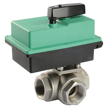 Исполнительное устройство для катера - MOTORISED 3-WAY AISI VALVE - Comparato Nello - электрическое