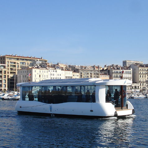 Профессиональный катер прогулочный катер - Ferryboat Marseille - Alternatives Energies - катамаран / электрический
