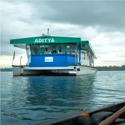 Профессиональный катер пассажирское судно - ADITYA - Alternatives Energies - катамаран / солнечная электроэнергия / без выбросов
