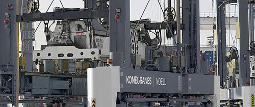 Грунтовая тележка для контейнеров - A-SPRINTER - Konecranes