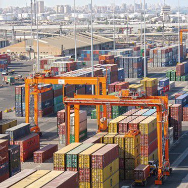Колесный козловой кран для складирования контейнеров - RTG - Liebherr-International Deutschland