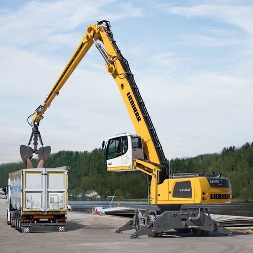 Портовый подъемный кран - LH 40 M / LH 80 M - Liebherr-International Deutschland - шарнирный / гусеничный / колесный