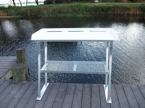 Стол для чистки для понтона - FCS02-4 - C&M Marine Products - фиксированный