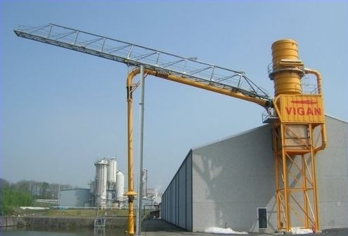 Пневматический корабельный разгрузчик - Tower NIV 400 - VIGAN Engineering S.A. - непрерывного действия / мобильный