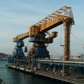 Винтовой корабельный разгрузчик - SIMPORTER 750 tph - VIGAN Engineering S.A. - непрерывного действия / механический / на направляющей