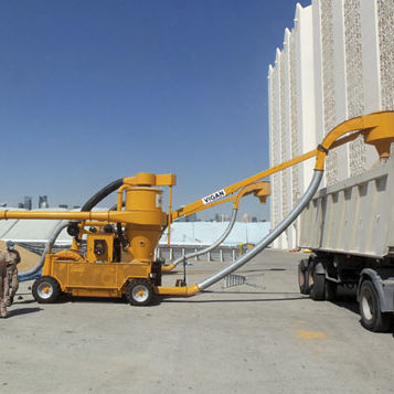 Пневматический корабельный разгрузчик - QATAR - 1 Type 120 - VIGAN Engineering S.A. - непрерывного действия / мобильный
