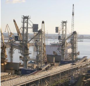 Корабельный погрузчик на направляющей - SHIPLOADER - NEUERO Industrietechnik GmbH