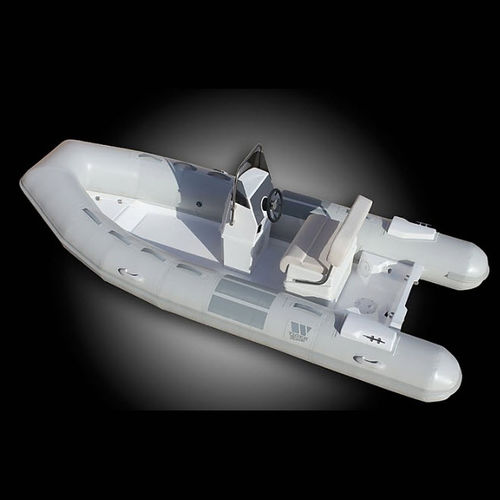 Надувная лодка c подвесным мотором - OP450 - Tiger Marine - с центральной консолью / открытая / с боковой консолью