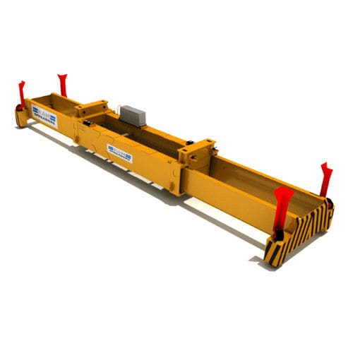 Спредер для портального разгрузчика - 3400  - RAM Spreaders - для козлового крана для складирования / для контейнеров / телескопический