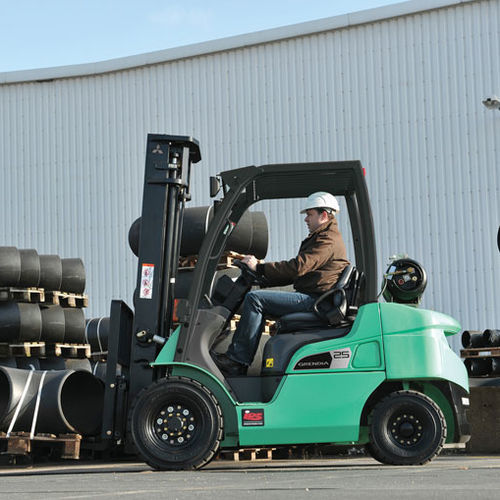 Подъемная тележка для судостроительной верфи - FG15-35(C)N series - Mitsubishi Forklift Trucks - полноприводная
