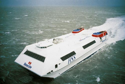 Автомобильный паром катамаран - STENA EXPLORER - Meyer Turku - высокоскоростной