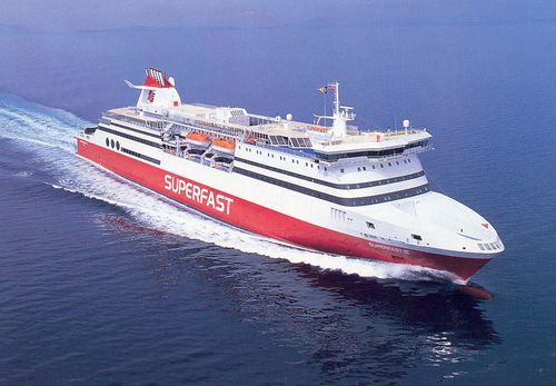 Высокоскоростной автомобильный паром - SUPERFAST III - Meyer Turku
