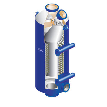 Вертикальный нагреватель - Aalborg EX - Alfa Laval Mid Europe - для жидкостей / для судна