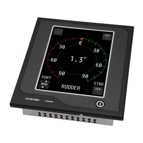 Морской индикатор - AlphaTurn MFM - Alphatron Marine - угла руля / данных NMEA / аналоговый