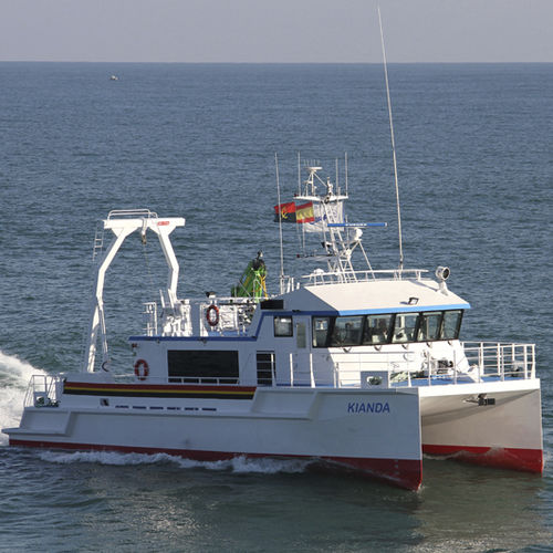 Судно для гидрографических исследований профессиональный катер - Kianda - Armon Shipyards - катамаран / с внутренним мотором