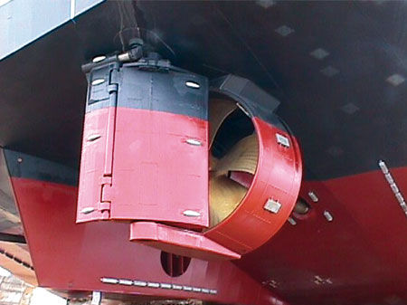 Штурвал с заслонкой - SA&SC - Becker Marine Systems - для судна