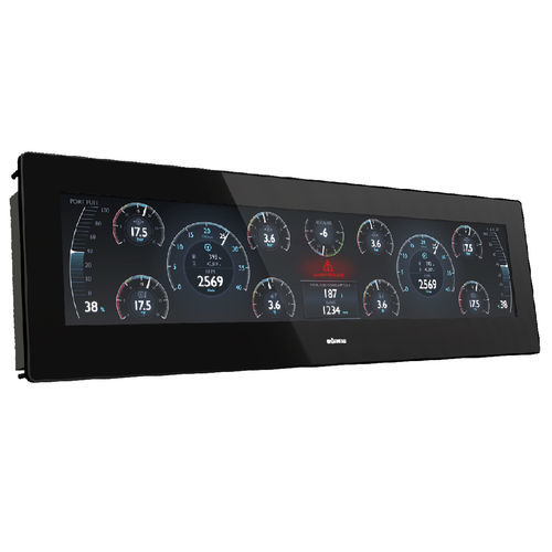 Экран для судна - AHD 1319 GW - Böning Automationstechnologie GmbH & Co. KG - для яхты / ПК / для визуализации