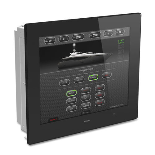 Панель ПК для яхты - AHD 1215 G - Böning Automationstechnologie GmbH & Co. KG - встраиваемая / сенсорная / встроенная