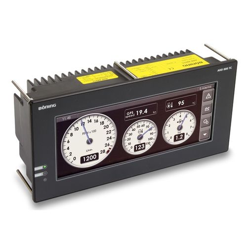 Экран для судна - AHD 880 E - Böning Automationstechnologie GmbH & Co. KG - для яхты / для контроля / для двигателя