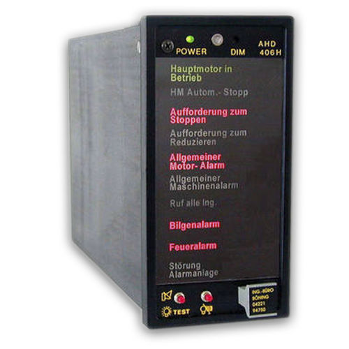 Индикаторная панель для судна - AHD 406 H - Böning Automationstechnologie GmbH & Co. KG - для яхты / цифровая / для системы