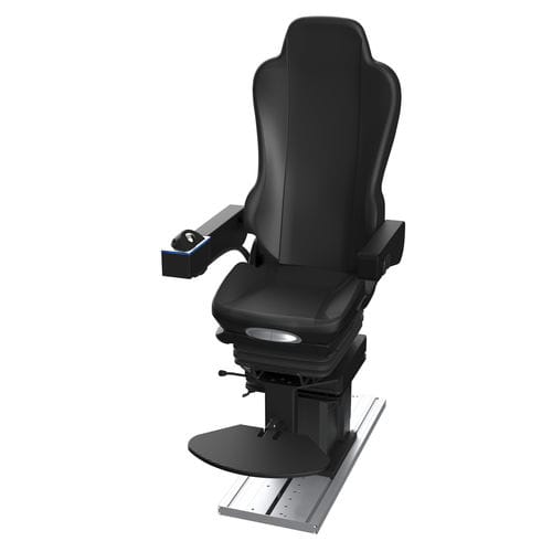 Сидение для пилота - COMMANDER M  - Cleemann Chair-Systems - для судна / с подлокотниками / со встроенной панелью управления