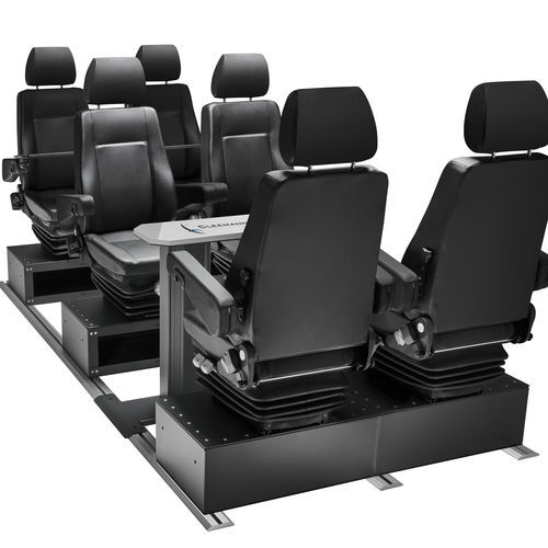 Сиденье для оператора - NAUTIC STAR CREW - Cleemann Chair-Systems - для судна / с подлокотниками / с высокой спинкой