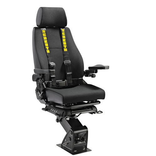 Сиденье для оператора - OPERATOR STAR/ IMO  - Cleemann Chair-Systems - для катера профессионального назначения / для судна / с подлокотниками