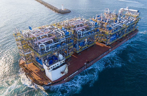 Служебное судно для плавания в открытом море для строительных работ - Hanwha Ocean