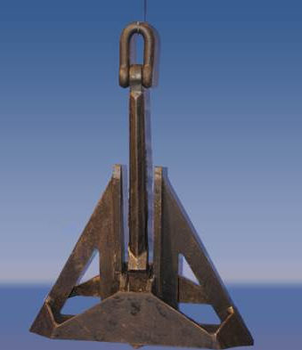 Якорь тип HHP - HYD-14 - Damen Anchor & Chain Factory (AKF) - для судна
