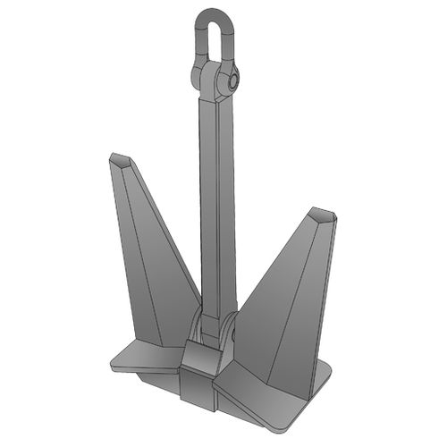 Якорь тип HHP - HYN  - Damen Anchor & Chain Factory (AKF) - для судна