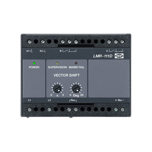 Реле для катера - LMR-111D - DEIF - для судна / стабилизатор напряжения для электрогенераторных установок
