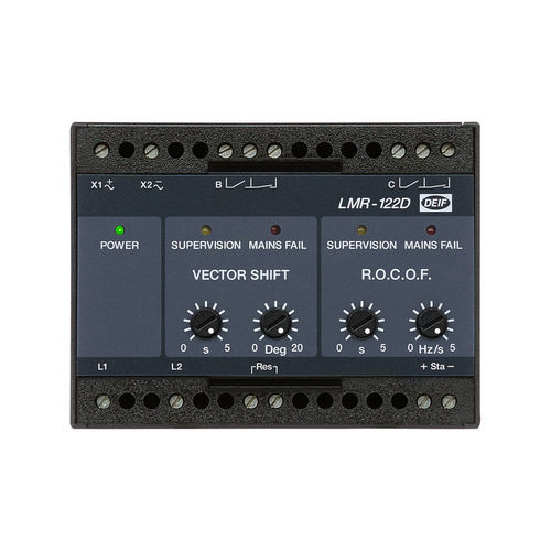 Реле для катера - LMR-122D - DEIF - для судна / стабилизатор напряжения для электрогенераторных установок