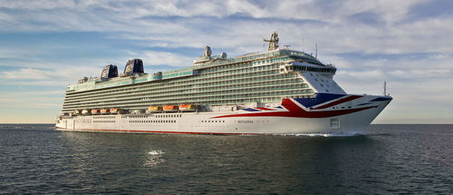 Круизное судно - BRITANNIA - Fincantieri - Cantieri Navali Italiani