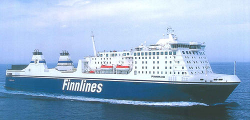 Автомобильный паром - FINNMAID - Fincantieri - Cantieri Navali Italiani